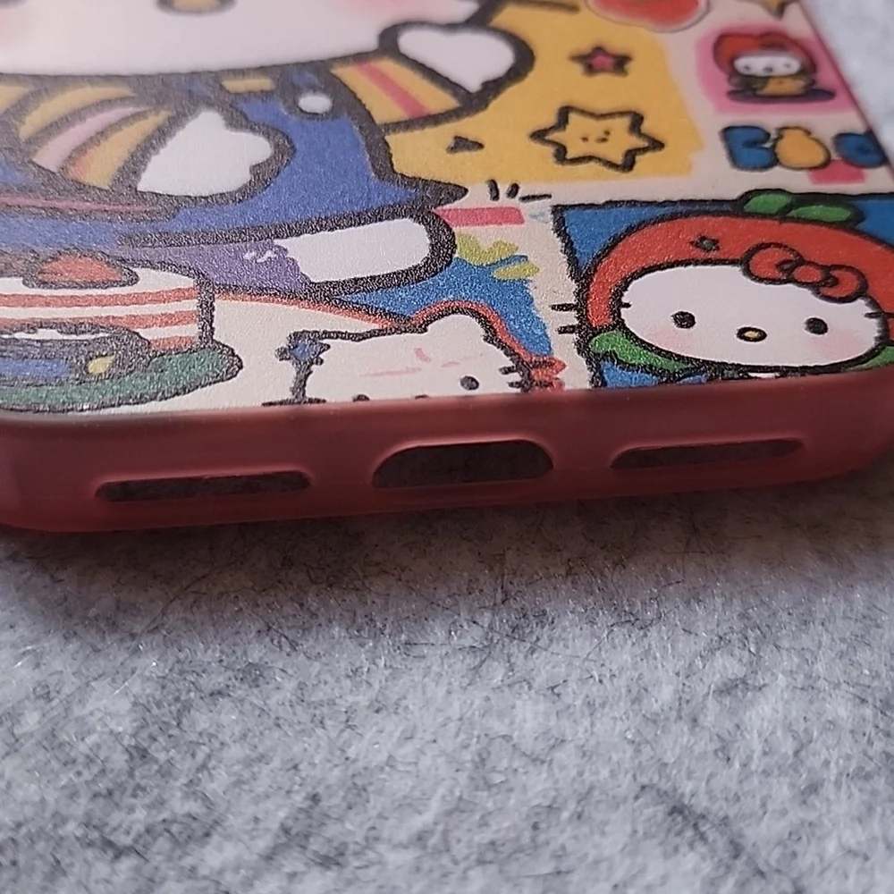 Brand new Apple IPhone 17 Pro Max Hello Kitty Silicone Phone case
